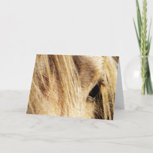 Cartão Messy Mane Birthday