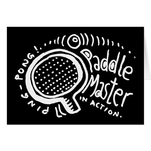 Cartão Mestre 2 da pá (Frente Horizontal)