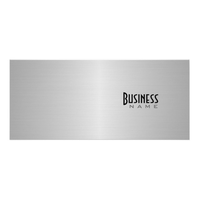 Cartão metálico da cremalheira do design (Frente)