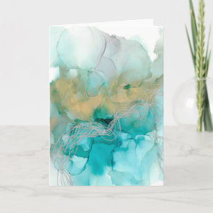 Cartão Metálicos entrelaçados