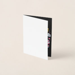 Cartão Metalizado 100 Days Of School 