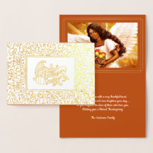 Anjo do Luxo de Ação de Graças