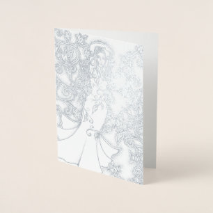 Cartão Metalizado Arte Pagan, Deusa de Tinta