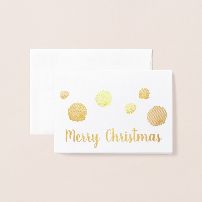 Cartão Metalizado Artesanatos do Yarn Balls Holiday (Frente com Envelope)