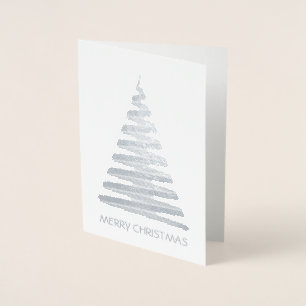 CARTÃO METALIZADO BÍBLIA DE ÁRVORE DE NATAL VERSO