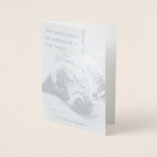 Cartão Metalizado Cão de Simpatia