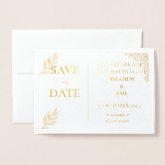 Cartão Metalizado Carta de Alumínio