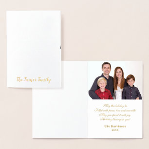 Cartão Metalizado ChicA Foto Mais Maravilhosa do Ano