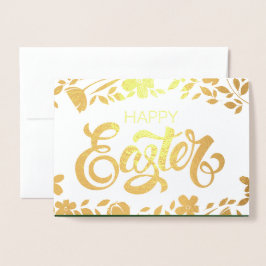 Cartão Metalizado Coelho Branco | Páscoa "Alice no País das Maravilh