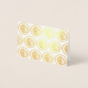 Cartão Metalizado Comida japonesa Sushi California Roll Japan Foodie