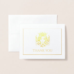 Cartão Metalizado Coroa Rainha Pageante