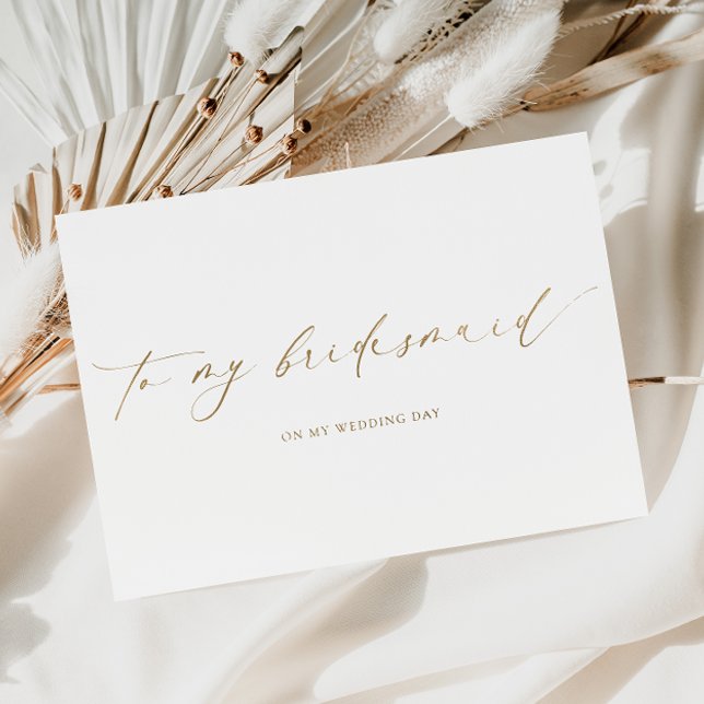 Cartão Metalizado Ellesmere Para O Dia De Casamento Da Minha Coluna  (Criador carregado)