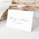 Cartão Metalizado Ellesmere Para O Meu Dia De Casamento De Leis<br><div class="desc">O cartão do dia do casamento Ellesmere apresenta uma design moderna minimalista sobre um fundo branco para uma aparência simples e limpa. O cabeçalho do script é uma imagem que não pode ser editada. Todo o outro texto é totalmente editável. Para personalização mais avançada deste design, basta selecionar o botão...</div>