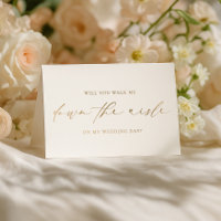 Ellesmere Walk Me Down The Aisle Proposta de Casam