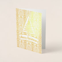 Excelente Dourado Gatsby Art Deco Feliz Natal