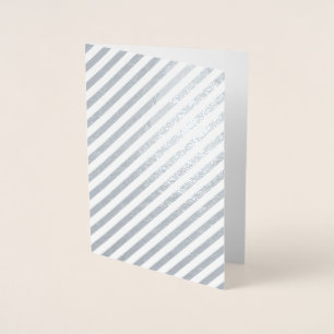 Cartão Metalizado Feliz Vazio de Natal