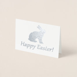 Cartão Metalizado Felz pascoa!