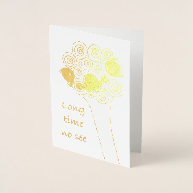 Cartão Metalizado Foil Card (Frente)