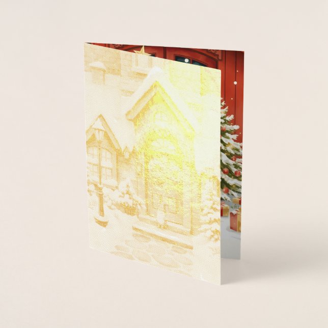 Cartão Metalizado Folierat kort (Frente)