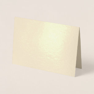 Cartão Metalizado Fundo bege claro - Design de Casamento