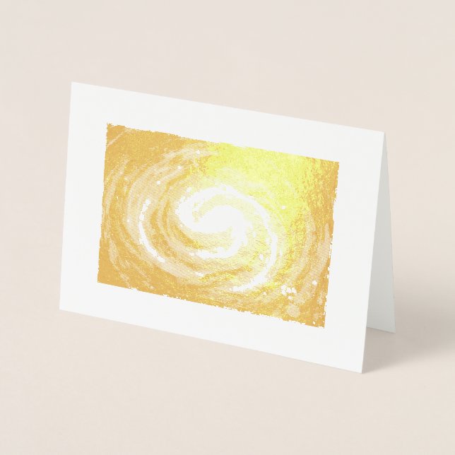 Cartão Metalizado Galáxia Emerald e Purple (Frente)