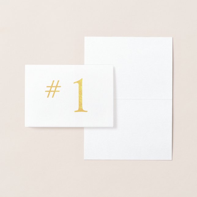 Cartão Metalizado HAMbWG - Número da Tabela na Folha (Exibição)