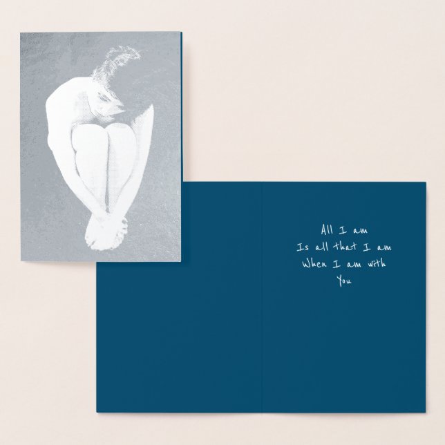 Cartão Metalizado HAMbyWG Tudo que eu sou (Exibição)