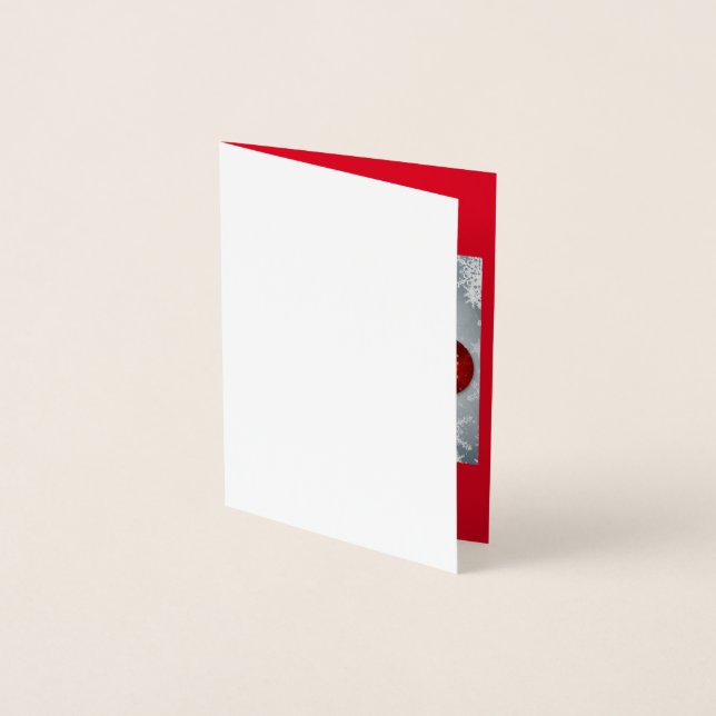 CARTÃO METALIZADO HAPPY  NEW YEAR (Frente)