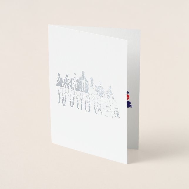 Cartão Metalizado Honor2Serve (Frente)