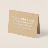 Irmãs no Coração - Proposta Doce de Bridesmaid