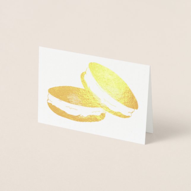 Cartão Metalizado Lancaster PA, Pensilvânia, Farinhas de Abóbora Nee (Frente)