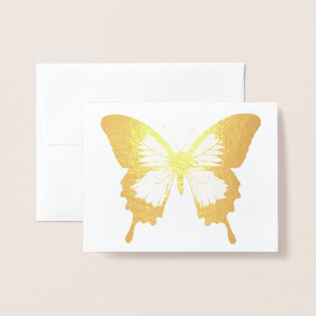 Cartão Metalizado modelo (Frente com envelope)