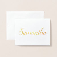 Nome Personalizado | Bridesmaid Stationery Samanth