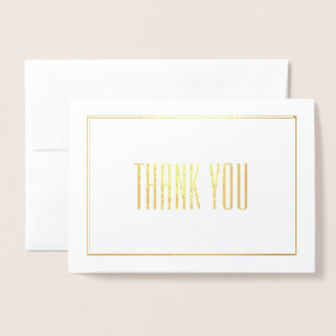 Cartão Metalizado Obrigado