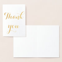 Obrigado Simples Vazio Elegante Trendy White