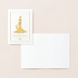 Cartão Metalizado Pageant Queen Mini