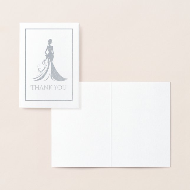 Cartão Metalizado Pageant Queen Mini (Exibição)