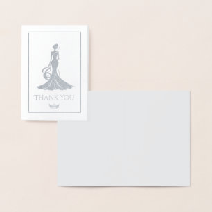 Cartão Metalizado Pageant Queen Mini