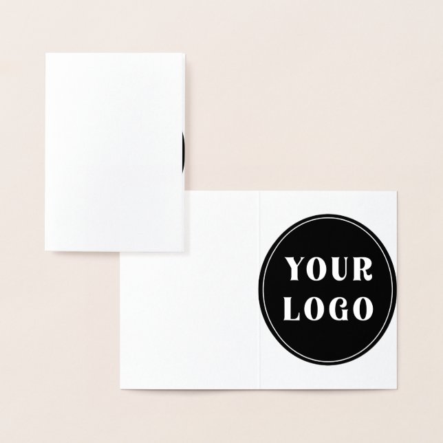 Cartão Metalizado personalizado, único, elegante e minimalista (Exibição)