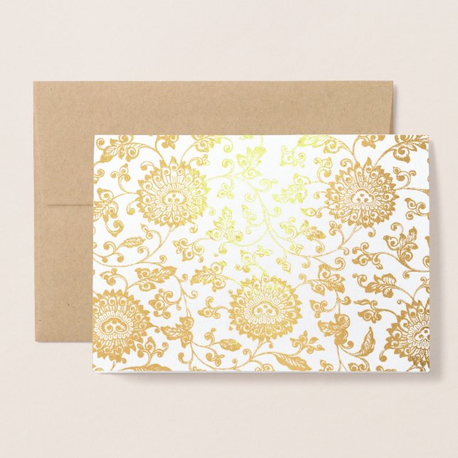 Cartão Metalizado Personalizar (Frente com envelope)