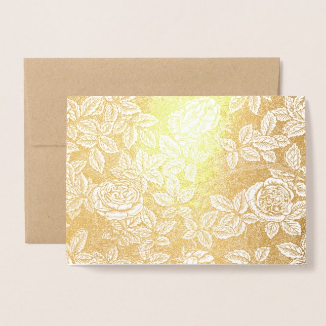 Cartão Metalizado Personalizar (Frente com envelope)