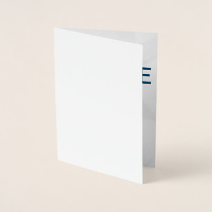 Cartão Metalizado Personalize o seu   