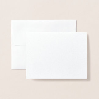 Cartão Metalizado Placa de alumínio pequena (4,25"x5,5")