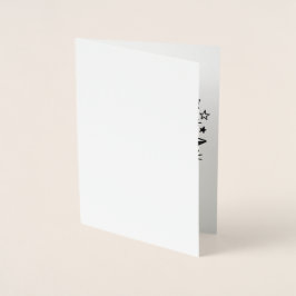 Cartão Metalizado Progress Not Perfection Motivational Quote Design