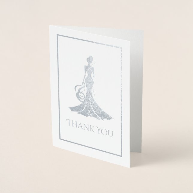 Cartão Metalizado Rainha Pageant (Frente)