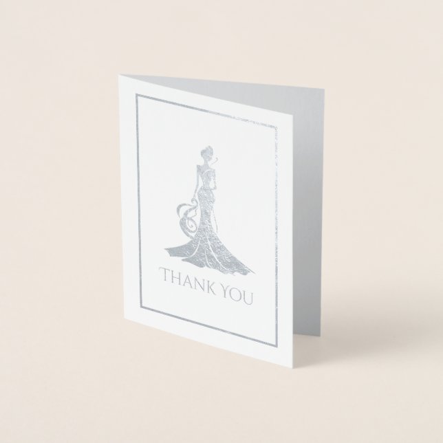 Cartão Metalizado Rainha Pageant (Frente)