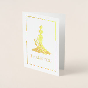 Cartão Metalizado Rainha Pageant