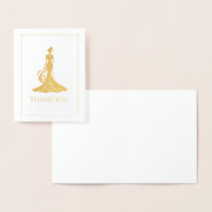 Cartão Metalizado Rainha Pageant