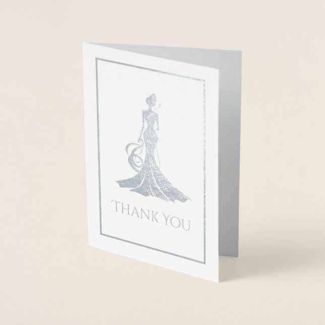 Cartão Metalizado Rainha Pageant (Frente)