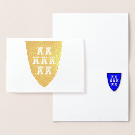 Cartão Metalizado Saxões da Transilvânia